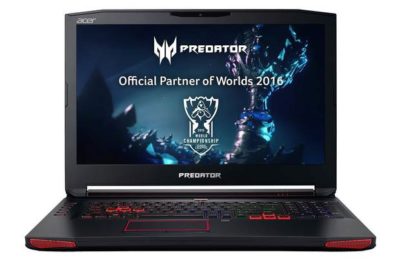 Acer Predator 17.3 Inch GTX1060 16GB 1TB 128GB SSD Laptop.